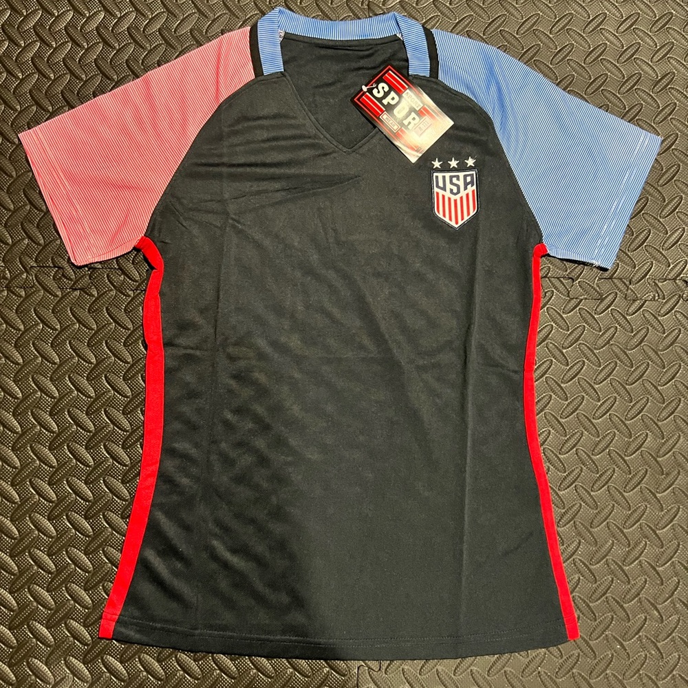 USA women fan soccer jersey